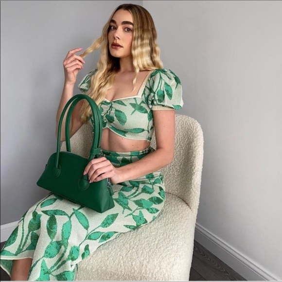 NWT Zara Knit Top and Midi Skirt Set - Picture 11 of 12